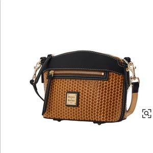 Dooney and bourke woven domed crossbody